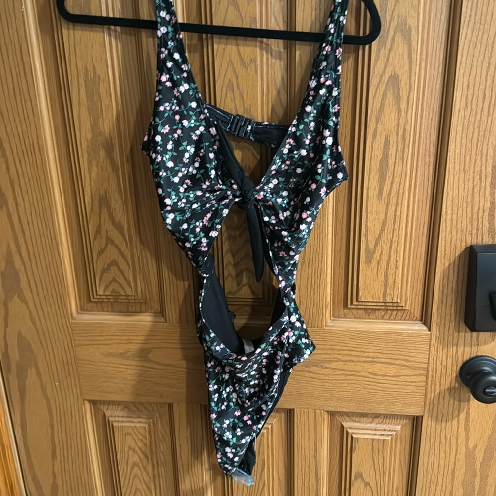 Peak and beau 40D/DD one piece with cut outs